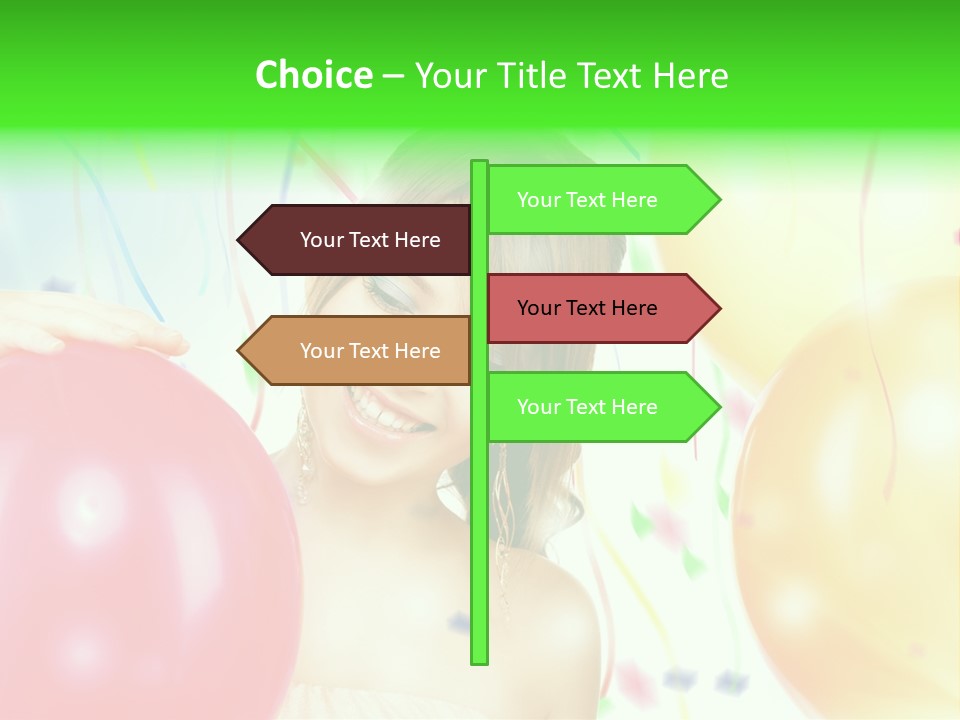 Adorable Pretty Vibrant PowerPoint Template