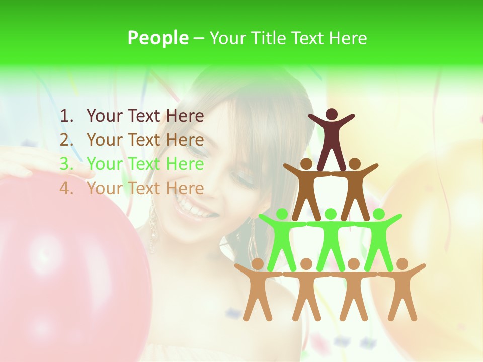 Adorable Pretty Vibrant PowerPoint Template