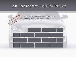 Luxury Design Sportscar PowerPoint Template