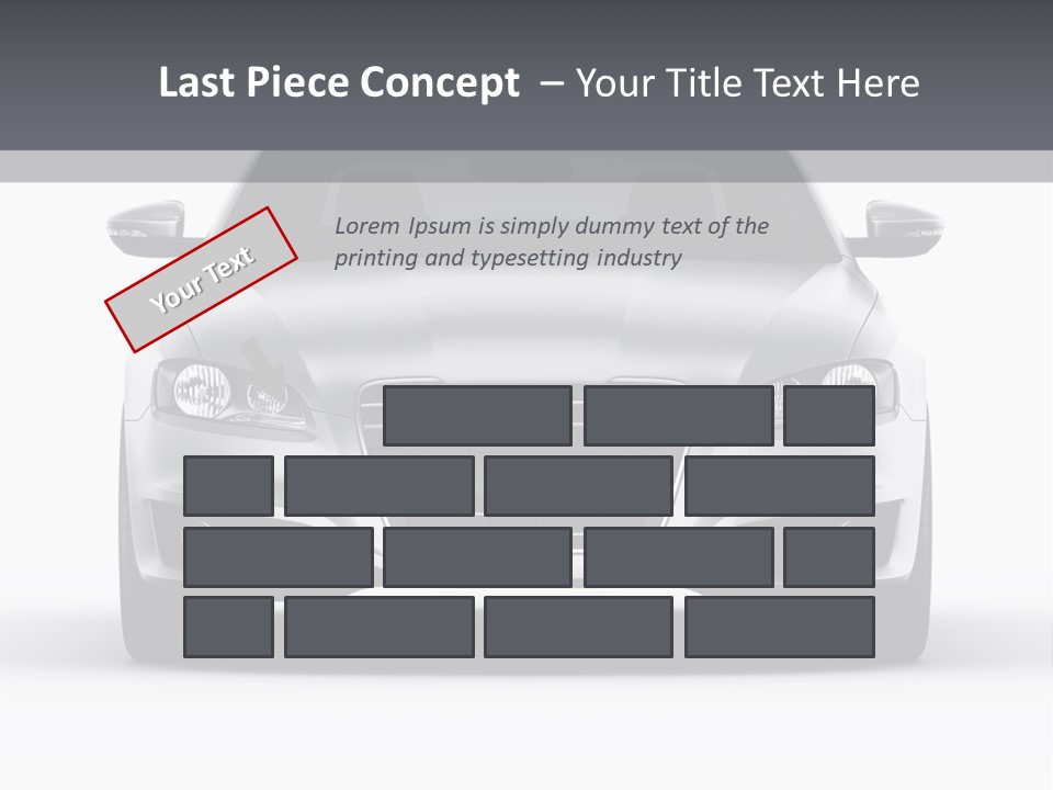 Luxury Design Sportscar PowerPoint Template
