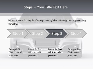 Luxury Design Sportscar PowerPoint Template