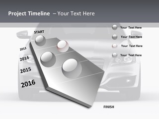 Luxury Design Sportscar PowerPoint Template