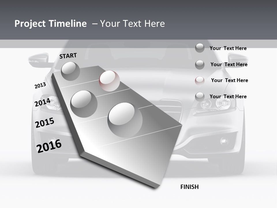 Luxury Design Sportscar PowerPoint Template