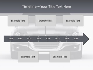 Luxury Design Sportscar PowerPoint Template