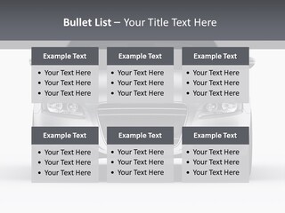 Luxury Design Sportscar PowerPoint Template