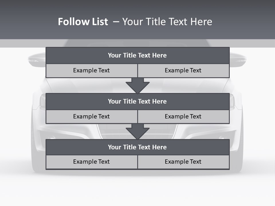 Luxury Design Sportscar PowerPoint Template