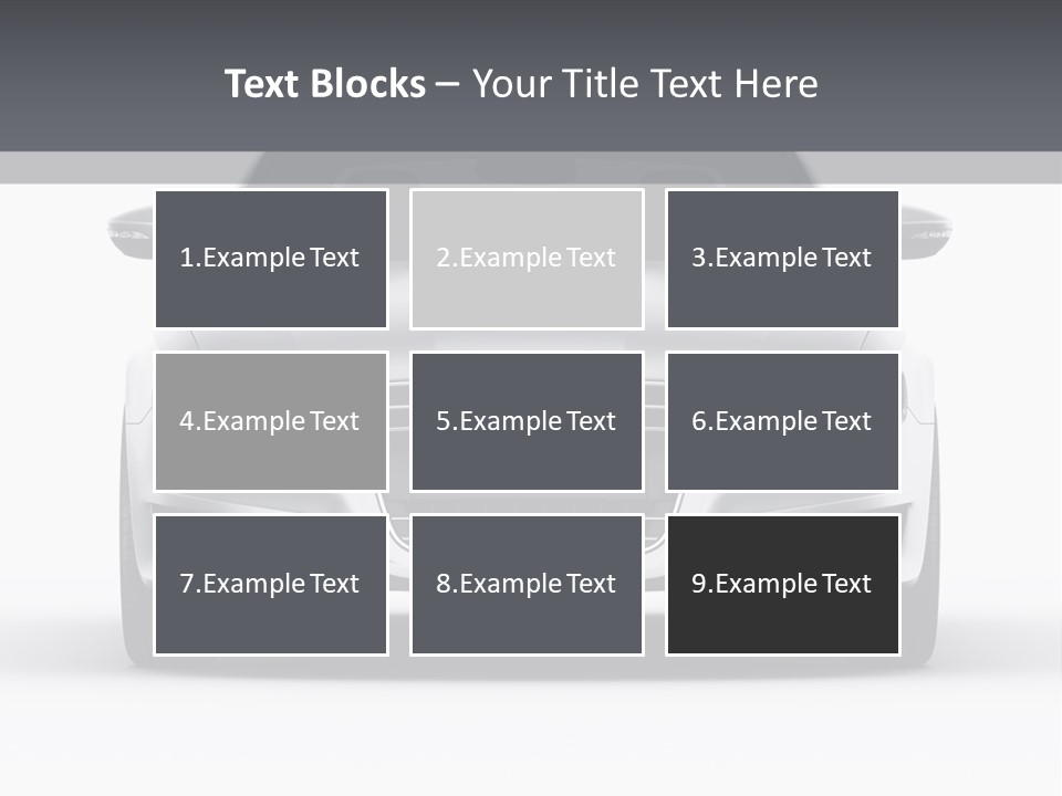 Luxury Design Sportscar PowerPoint Template