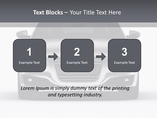 Luxury Design Sportscar PowerPoint Template