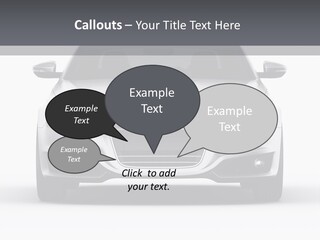 Luxury Design Sportscar PowerPoint Template