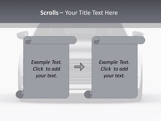 Luxury Design Sportscar PowerPoint Template
