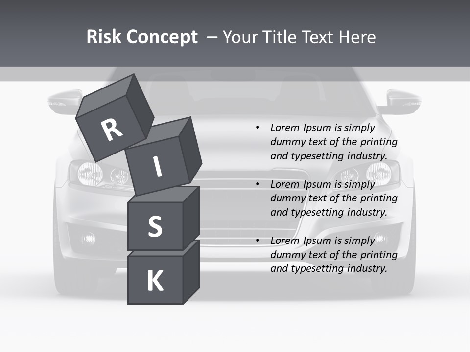 Luxury Design Sportscar PowerPoint Template