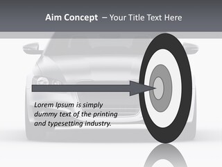 Luxury Design Sportscar PowerPoint Template