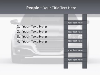 Luxury Design Sportscar PowerPoint Template