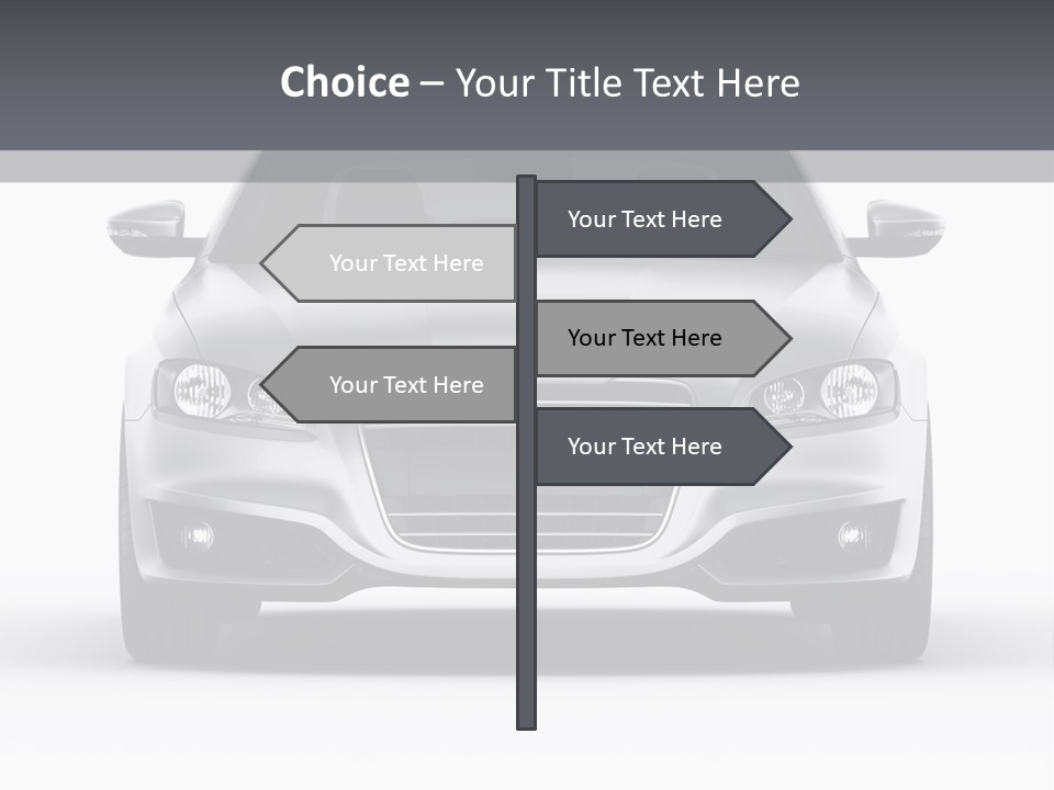 Luxury Design Sportscar PowerPoint Template