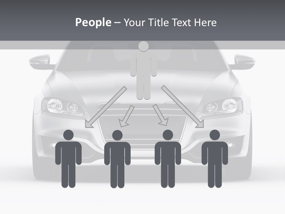 Luxury Design Sportscar PowerPoint Template