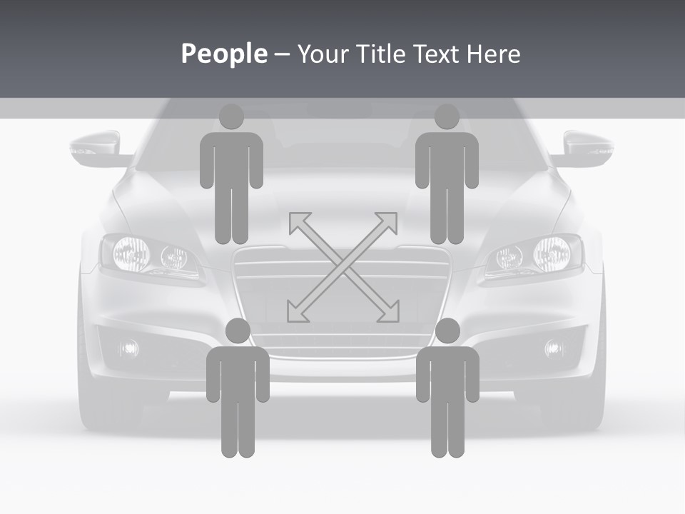 Luxury Design Sportscar PowerPoint Template