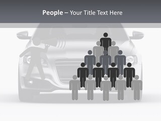 Luxury Design Sportscar PowerPoint Template