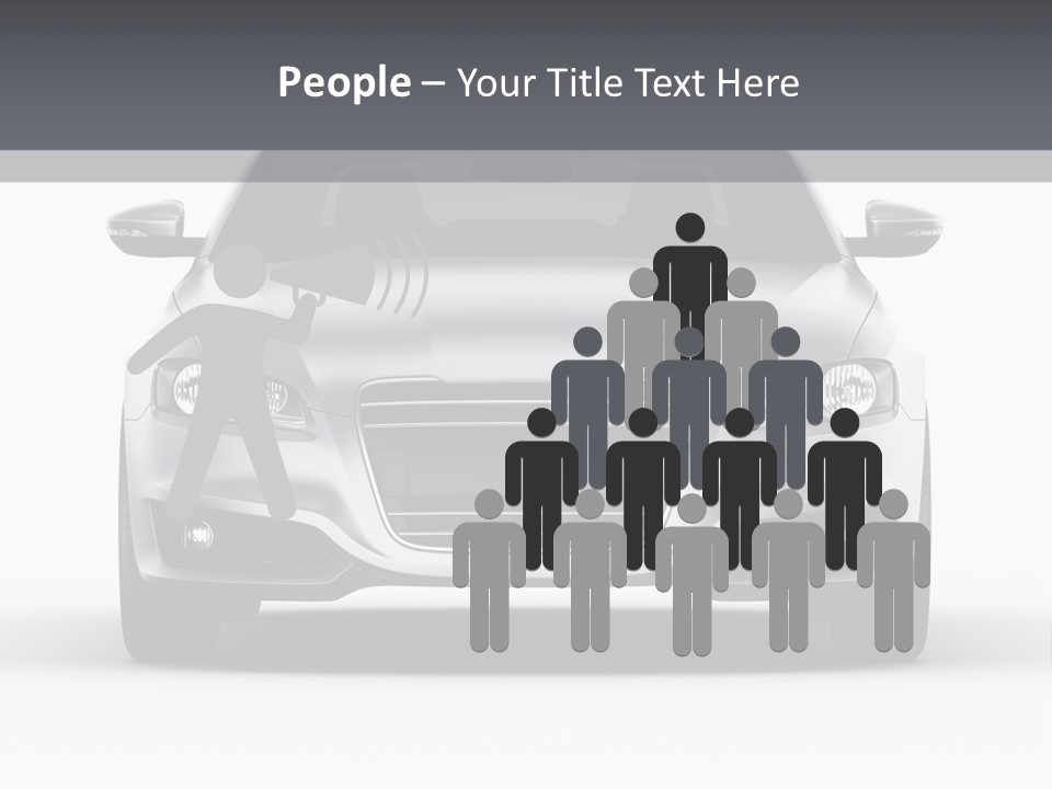 Luxury Design Sportscar PowerPoint Template