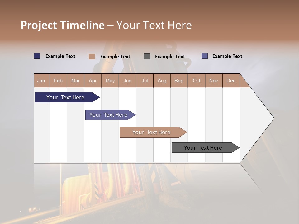 Station Petrochemical Technology PowerPoint Template