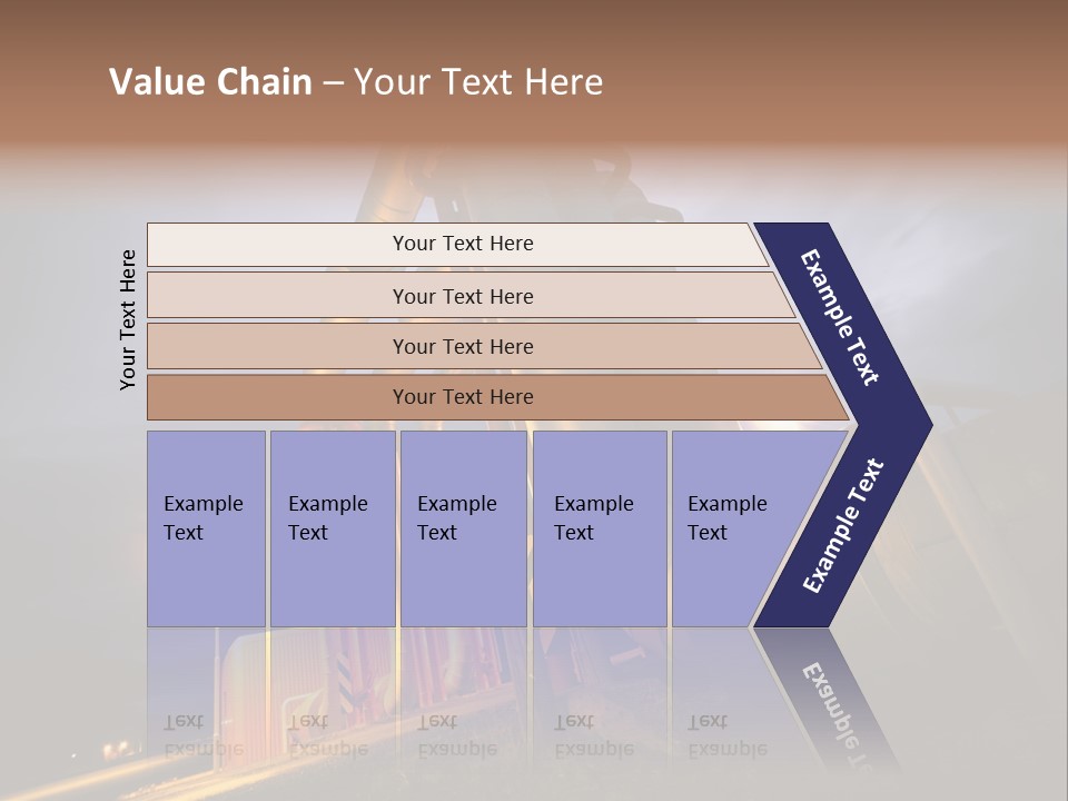 Station Petrochemical Technology PowerPoint Template