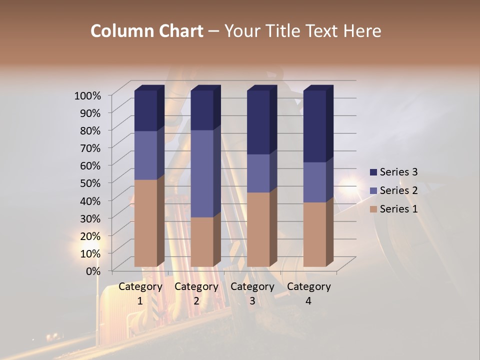 Station Petrochemical Technology PowerPoint Template