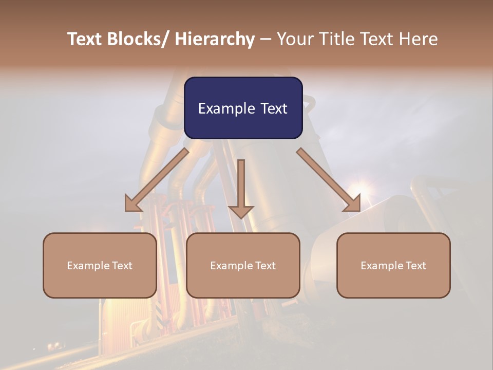 Station Petrochemical Technology PowerPoint Template