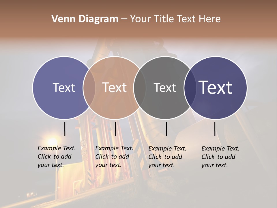 Station Petrochemical Technology PowerPoint Template