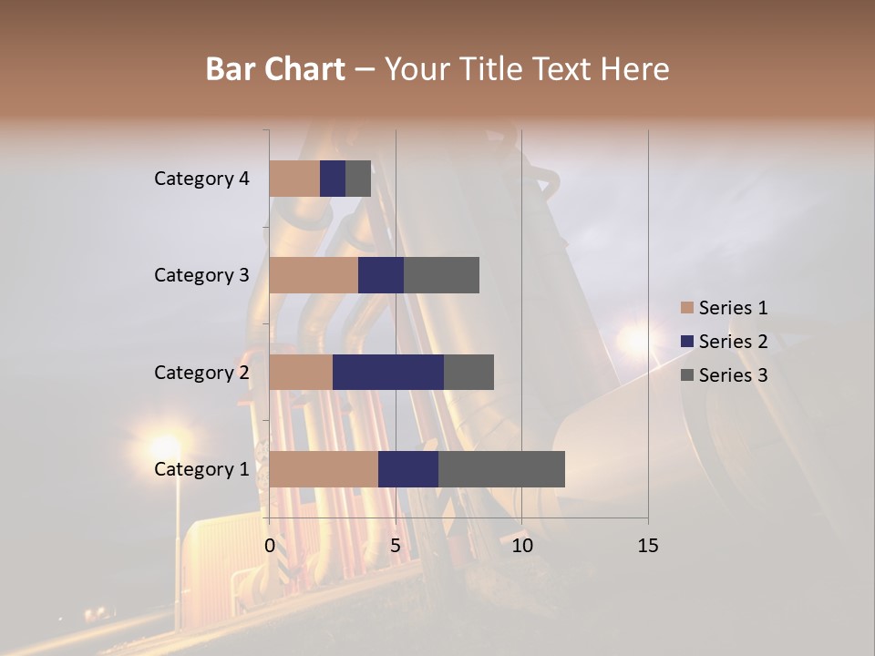 Station Petrochemical Technology PowerPoint Template