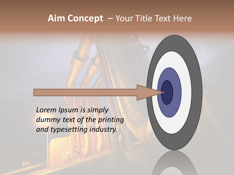 Station Petrochemical Technology PowerPoint Template