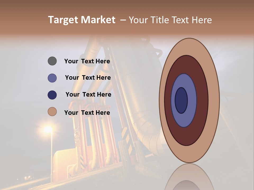 Station Petrochemical Technology PowerPoint Template