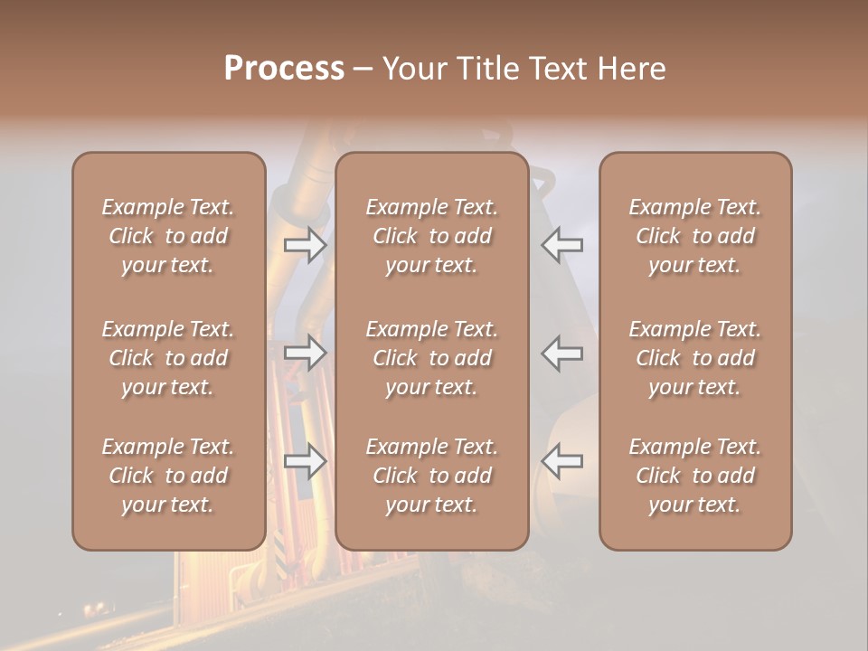 Station Petrochemical Technology PowerPoint Template
