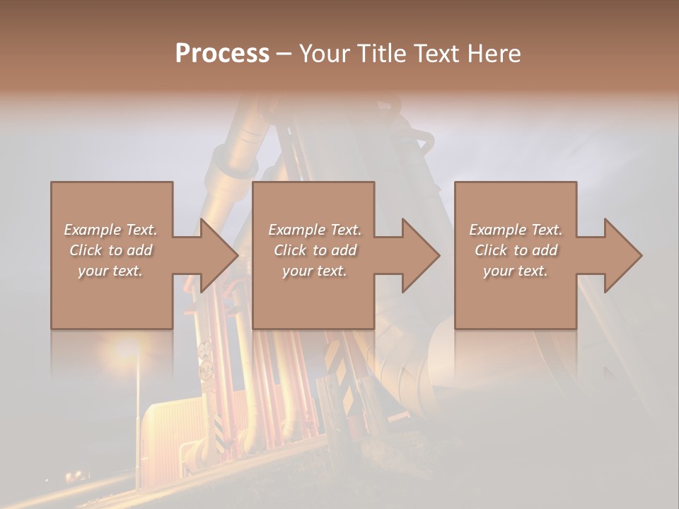 Station Petrochemical Technology PowerPoint Template