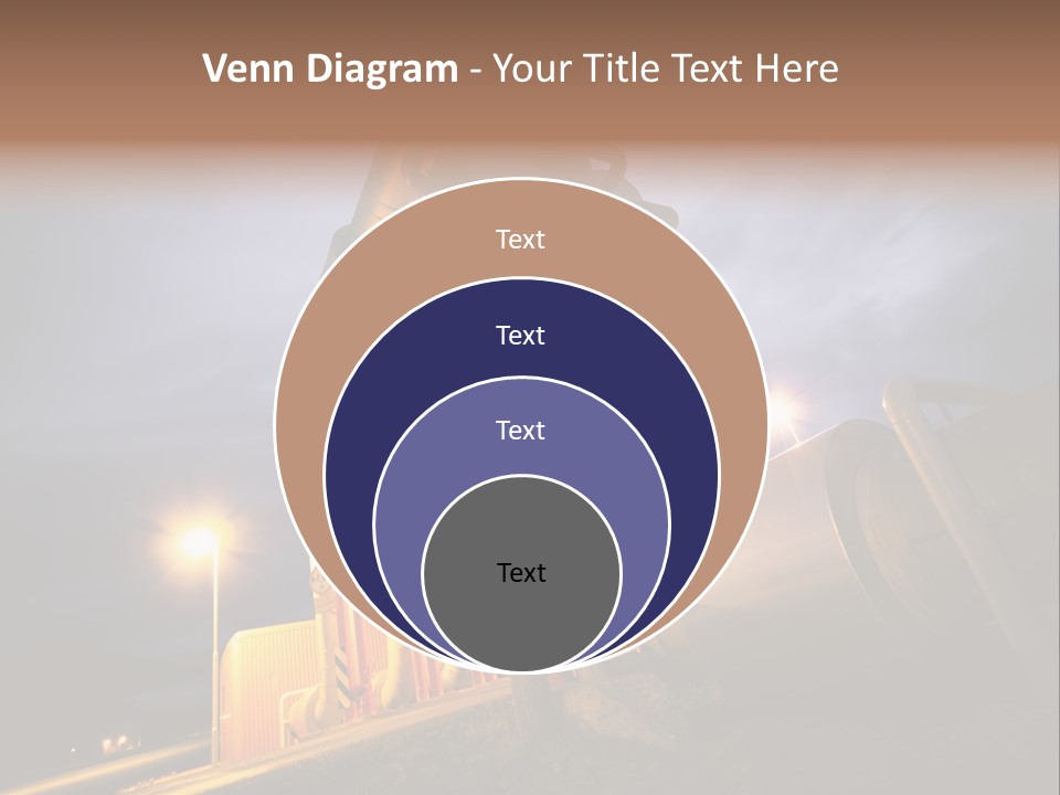 Station Petrochemical Technology PowerPoint Template