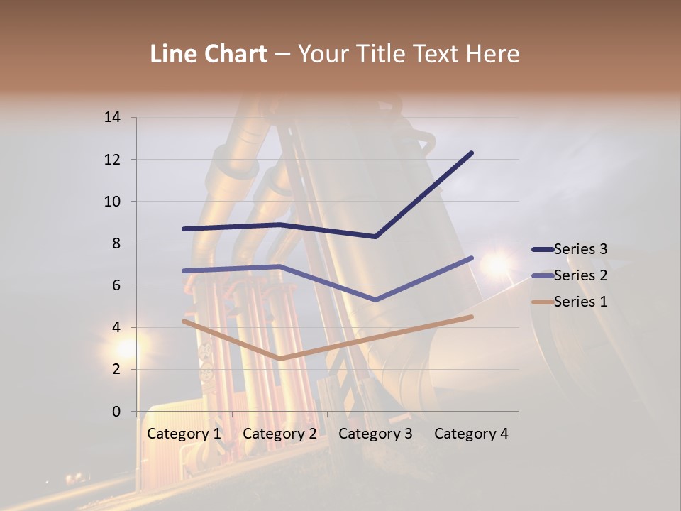 Station Petrochemical Technology PowerPoint Template