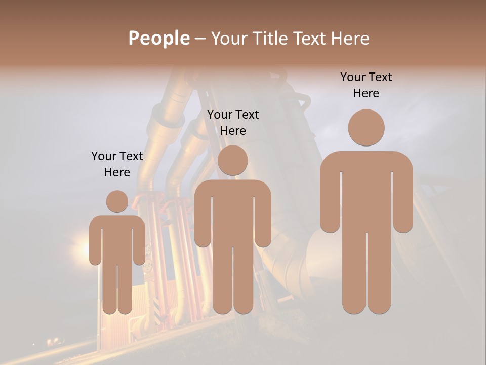 Station Petrochemical Technology PowerPoint Template