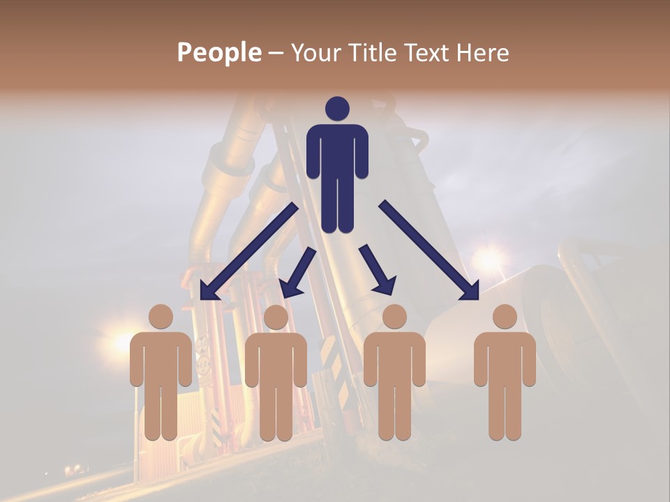 Station Petrochemical Technology PowerPoint Template