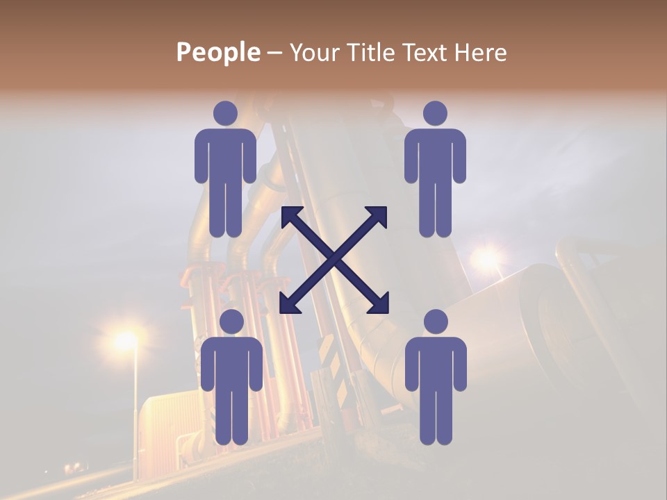 Station Petrochemical Technology PowerPoint Template