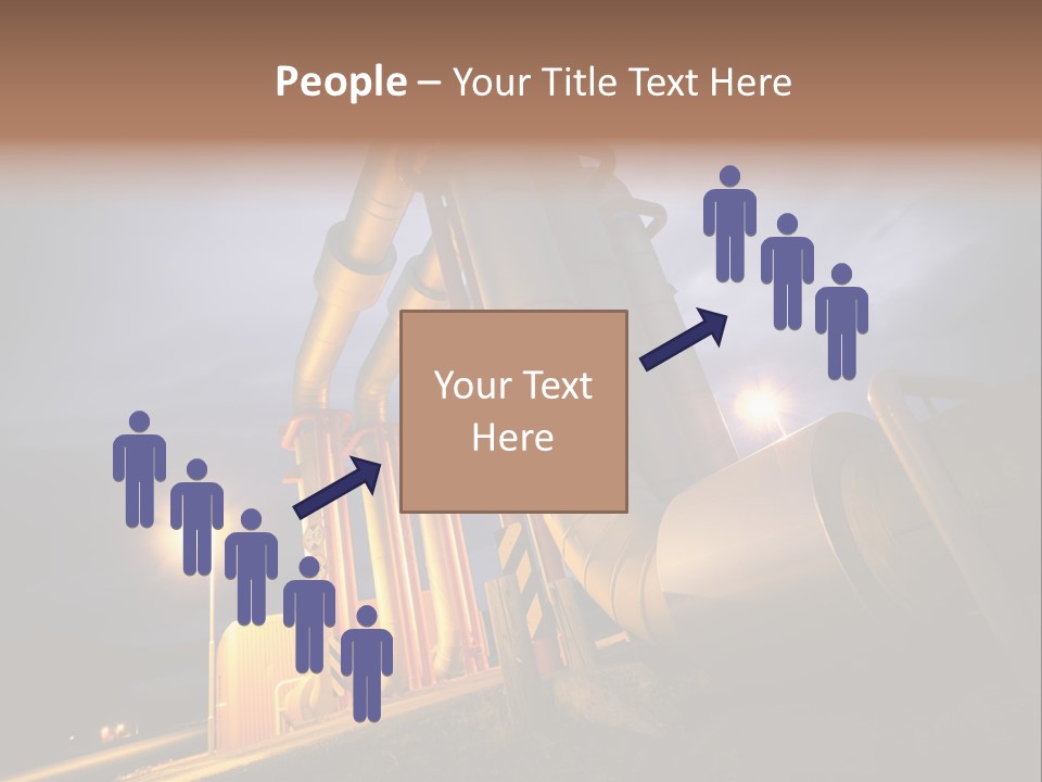 Station Petrochemical Technology PowerPoint Template