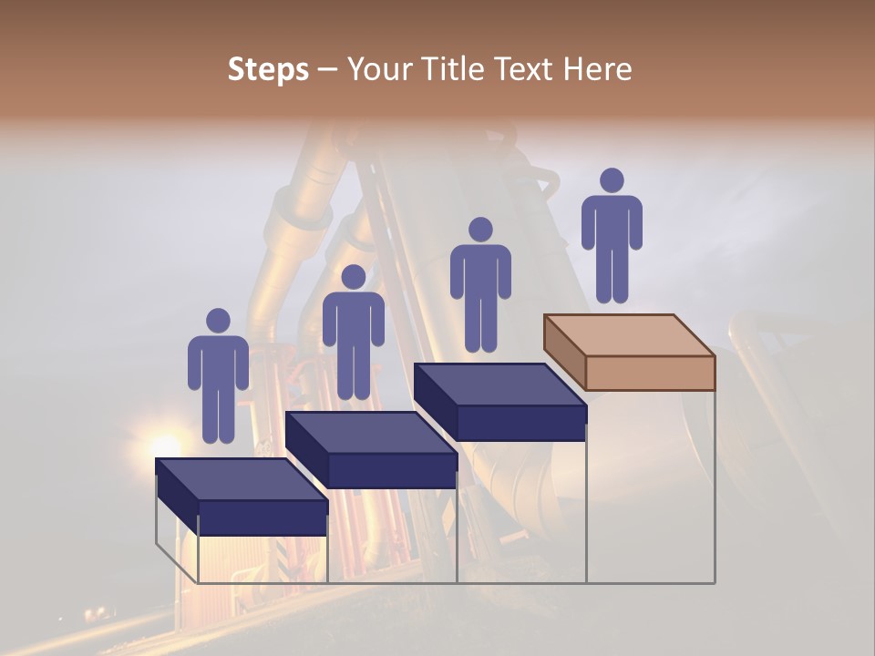 Station Petrochemical Technology PowerPoint Template