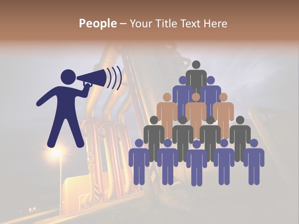 Station Petrochemical Technology PowerPoint Template