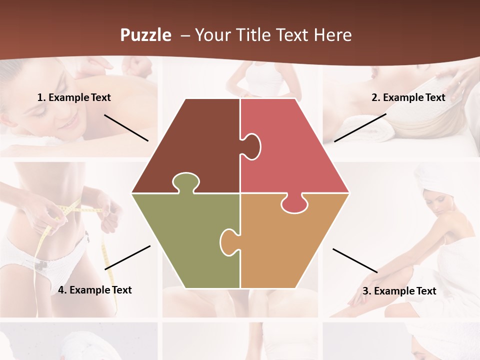 Tape Beautiful Leisure PowerPoint Template