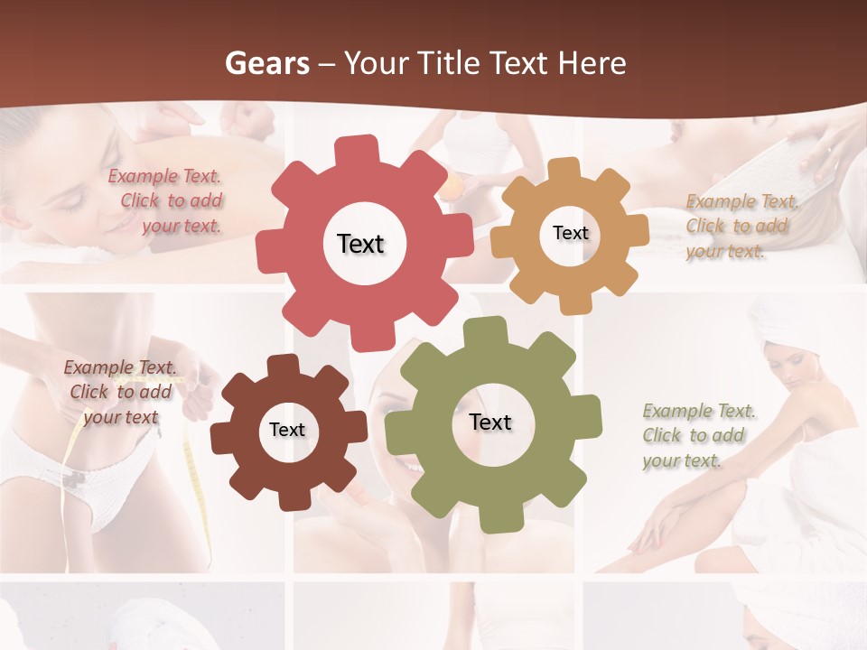 Tape Beautiful Leisure PowerPoint Template