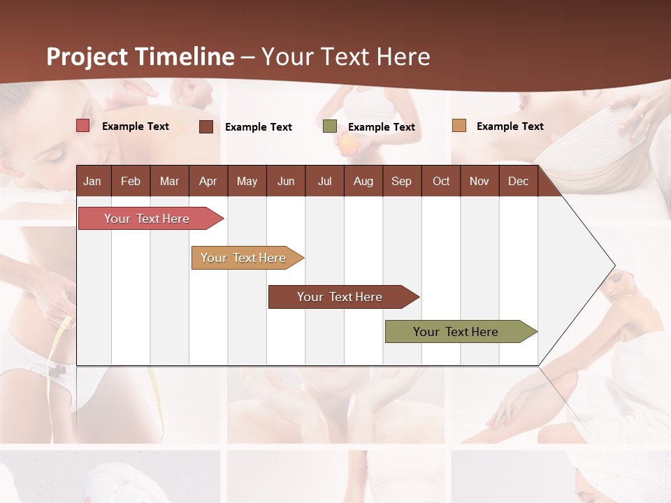 Tape Beautiful Leisure PowerPoint Template