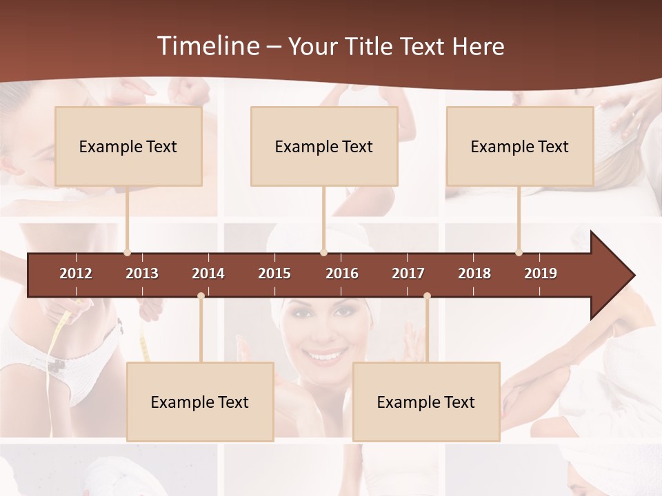 Tape Beautiful Leisure PowerPoint Template