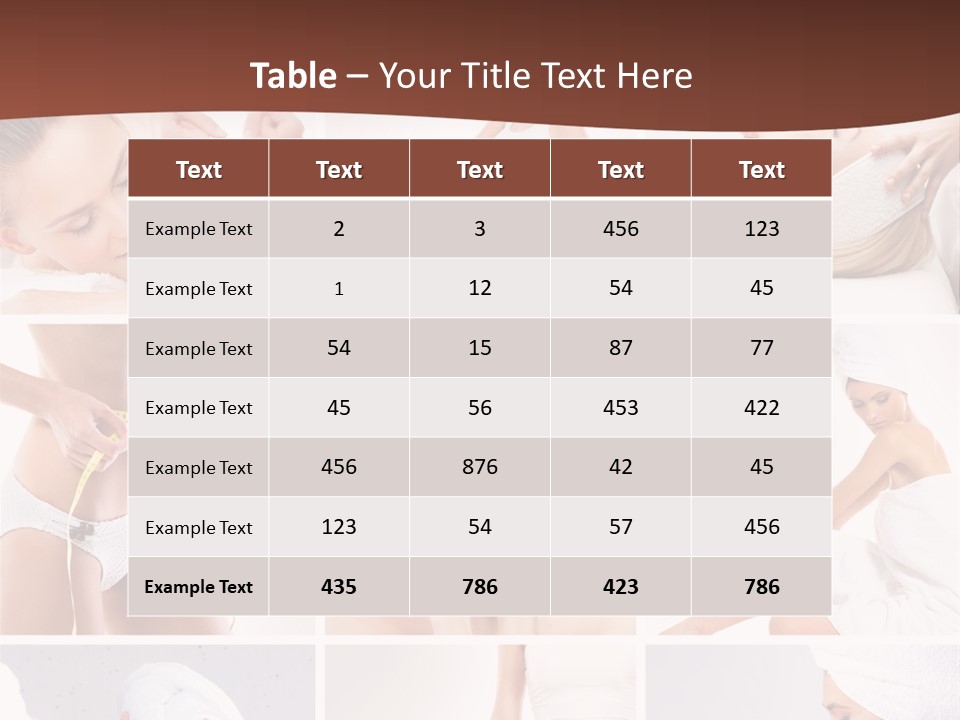 Tape Beautiful Leisure PowerPoint Template