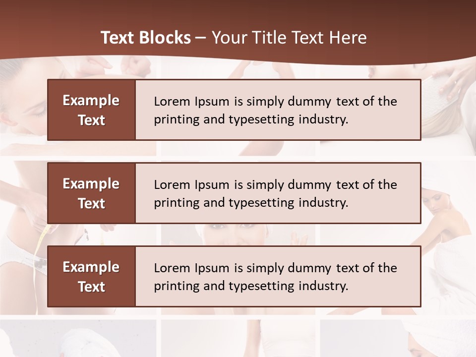 Tape Beautiful Leisure PowerPoint Template