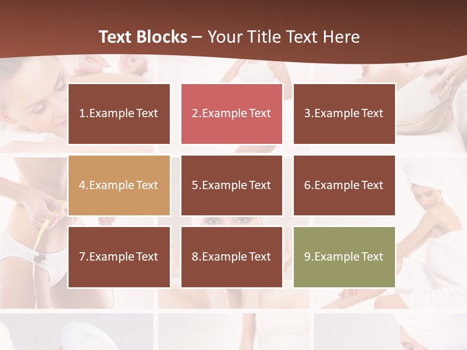 Tape Beautiful Leisure PowerPoint Template