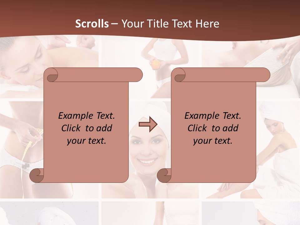 Tape Beautiful Leisure PowerPoint Template