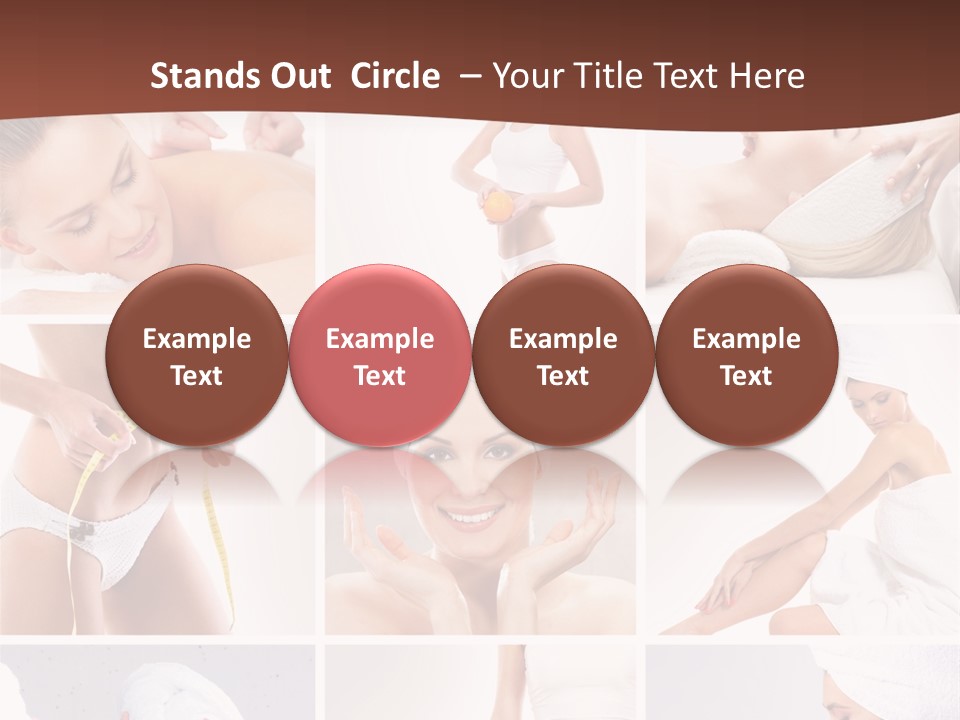 Tape Beautiful Leisure PowerPoint Template