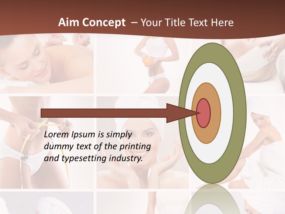 Tape Beautiful Leisure PowerPoint Template
